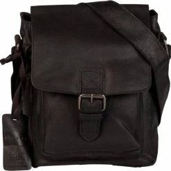 Gloednieuw π Burkely Vintage Luke Unisex Schoudertas - Zwart π 19 Gloednieuw π Burkely Vintage Luke Unisex Schoudertas - Zwart π -tassen-dames Verkoop 550x546 3