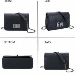 Beste Pirce π Merkloos Gallantry - Crossbody Tas - Clutch - Avondtas - Black π 13 Beste Pirce π Merkloos Gallantry - Crossbody Tas - Clutch - Avondtas - Black π -tassen-dames Verkoop 550x549 21