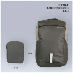 Goedkoop 👏 BAKBAGS Laptop Rugzak 25 Liter | Rugzak Met Laptopvak Voor Naar School Of Werk | Geschikt Tot 17 Inch Laptops | Gerecycled Polyester 🤩 -tassen-dames Verkoop 550x549 9