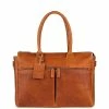 Flash-uitverkoop ❤️ Burkely Antique Avery Unisex Schoudertas 15,6'' Laptoptas - Cognac 🎁