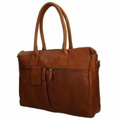 Flash-uitverkoop ❤️ Burkely Antique Avery Unisex Schoudertas 15,6'' Laptoptas - Cognac 🎁 -tassen-dames Verkoop 550x550 105