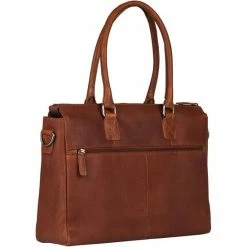 Flash-uitverkoop ❤️ Burkely Antique Avery Unisex Schoudertas 15,6'' Laptoptas - Cognac 🎁 -tassen-dames Verkoop 550x550 110