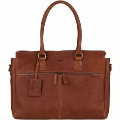 Flash-uitverkoop ❤️ Burkely Antique Avery Unisex Schoudertas 15,6'' Laptoptas - Cognac 🎁 -tassen-dames Verkoop 550x550 111