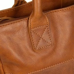 Goedkoopste ✔️ Mustang Memphis - Shopper - Damestas - Leren Tas - Cognac 🛒 -tassen-dames Verkoop 550x550 157