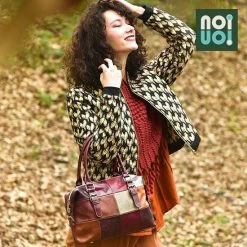 Beste recensies van 😀 Noi-Noi 'Chipper' - Handtas - Schoudertas- Patchwork - Bordeaux Rood - Dames - NN-237-01 🧨 -tassen-dames Verkoop 550x550 209