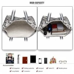 Kopen ✔️ Miss Lulu Weekendtas - Reistas - Sporttas - Opvouwbaar Strandtas - Bloemen En Vogelprint (E6641-16J GY) 👍 -tassen-dames Verkoop 550x550 214