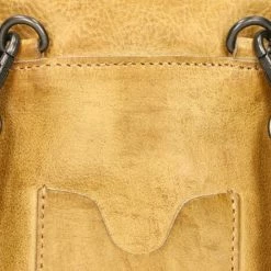 Uitgang ✔️ Bear Design Kleine Schoudertas / Crossbody Tas Dames - Leer - Calisto Pelle - Cognac 🔔 -tassen-dames Verkoop 550x550 240