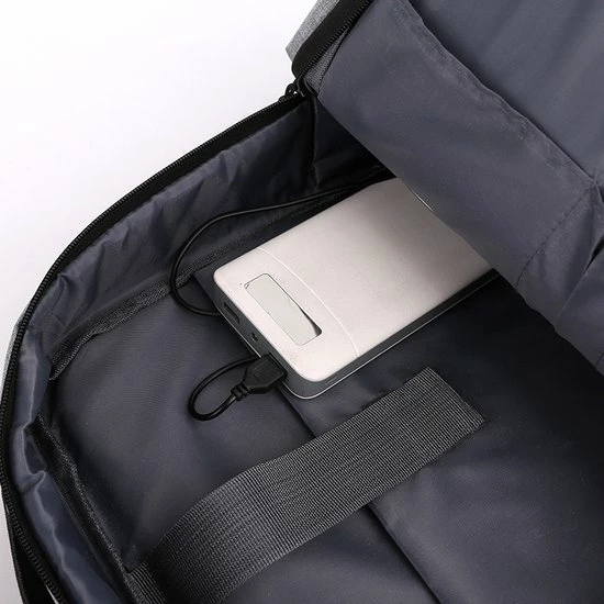 Uitgang π Faseras Moderne Rugzak - Anti Diefstal Rugzak - Schooltas - Rugtas - Laptoptas - Incl. Laptopvak T/m 15.6 Inch - Met USB Laadpoort - Blauw - 20L βοΈ 2 Uitgang π Faseras Moderne Rugzak - Anti Diefstal Rugzak - Schooltas - Rugtas - Laptoptas - Incl. Laptopvak T/m 15.6 Inch - Met USB Laadpoort - Blauw - 20L βοΈ - Afbeelding 2