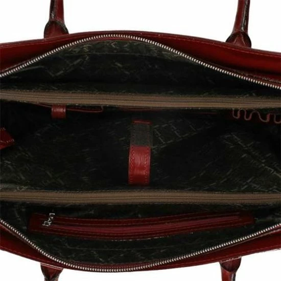 Nieuw ⌛ Claudio Ferrici Laptoptas Classico Leer - Rood ⭐ 16 Nieuw ⌛ Claudio Ferrici Laptoptas Classico Leer - Rood ⭐ - Afbeelding 16