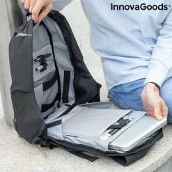 Kopen ⭐ Antidiefstal Rugtas Safty InnovaGoods Rugzak 🎁 -tassen-dames Verkoop 550x550 380