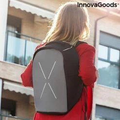 Kopen ⭐ Antidiefstal Rugtas Safty InnovaGoods Rugzak 🎁 -tassen-dames Verkoop 550x550 385