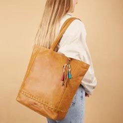 Top 10 😍 Micmacbags Friendship Shopper - Camel 🤩 -tassen-dames Verkoop 550x550 494