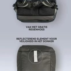 Goedkoop 👏 BAKBAGS Laptop Rugzak 25 Liter | Rugzak Met Laptopvak Voor Naar School Of Werk | Geschikt Tot 17 Inch Laptops | Gerecycled Polyester 🤩 -tassen-dames Verkoop 550x550 50