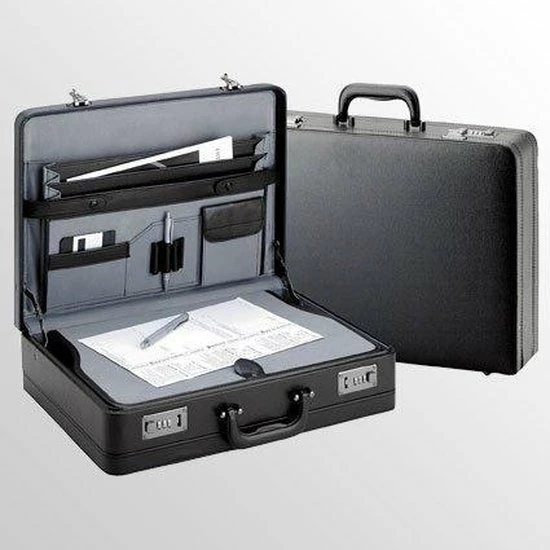 Goedkoopste π D&N Aktekoffer Met Schrijfplateau - Zwart π 2 Goedkoopste π D&N Aktekoffer Met Schrijfplateau - Zwart π - Afbeelding 2