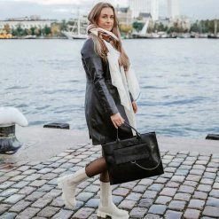 Top 10 😉 Micmacbags Mendoza Handtas - Zwart 🎁 -tassen-dames Verkoop 550x550 521