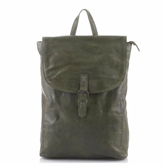 Hete verkoop π Bear Design Rox Leren Laptop Rugzak - Groen π 9 Hete verkoop π Bear Design Rox Leren Laptop Rugzak - Groen π - Afbeelding 9