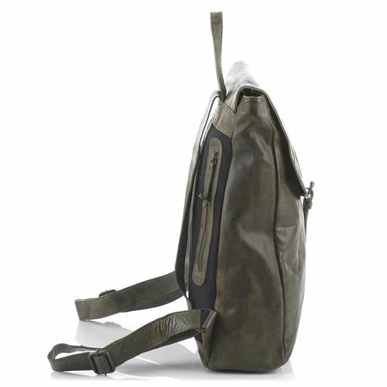 Hete verkoop π Bear Design Rox Leren Laptop Rugzak - Groen π 10 Hete verkoop π Bear Design Rox Leren Laptop Rugzak - Groen π - Afbeelding 10