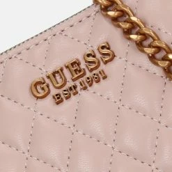 Beste Verkoop 🔔 Guess Maila Dames Schoudertas - Ecru - Maat Geen ⭐ -tassen-dames Verkoop 550x550 585