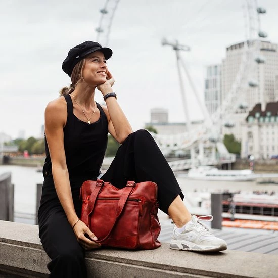 Korting π― Bear Design Cow Lavato Laptopschoudertas Rood III π― 6 Korting π― Bear Design Cow Lavato Laptopschoudertas Rood III π― - Afbeelding 6