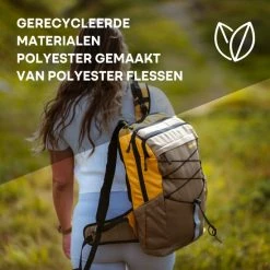 Hete verkoop 🎁 BAKBAGS Stockholm Sport Rugzak Met Laptop Vak En Regenhoes - 25 Liter Inhoud - Geschikt Voor 13 Tm 17 Inch Laptops - Praktisch & Stijlvol Met 10 Vakken En Incl. Accessoires - Duurzaam & Gerecycled Materiaal - Geel-Zwart 🥰 -tassen-dames Verkoop 550x550 6