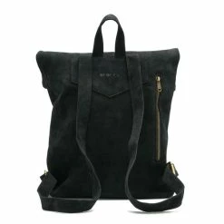 Nieuw 🎁 Beocca - Leren Rugzak Cleo Zwart - 14" Laptoptas 🌟 -tassen-dames Verkoop 550x550 636