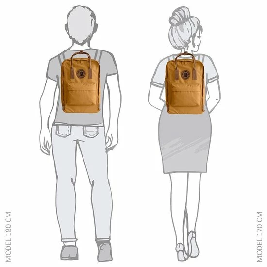 Beste deal β Fjallraven Fjällräven Kånken No. 2 Laptop 15" Unisex Rugzak - Acorn π 6 Beste deal β Fjallraven Fjällräven Kånken No. 2 Laptop 15" Unisex Rugzak - Acorn π - Afbeelding 6