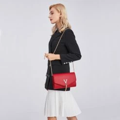 Gloednieuw 💯 Miss Lulu Clutches Voor Dames - Crossbodytas - Schoudertas - Dames Handtas - Rood (LH2035 RD) 😍 -tassen-dames Verkoop 550x550 682