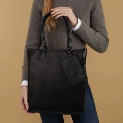 Gloednieuw ✨ Micmacbags Golden Gate Shopper - Zwart 🌟 -tassen-dames Verkoop 550x550 697