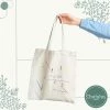 Beste Verkoop 🤩 Chululus Madrid: Tote Bag - It's A Miracle We Ever Met - Canvas Tas - Katoenen Tas - Creatief Design - Quote 👏