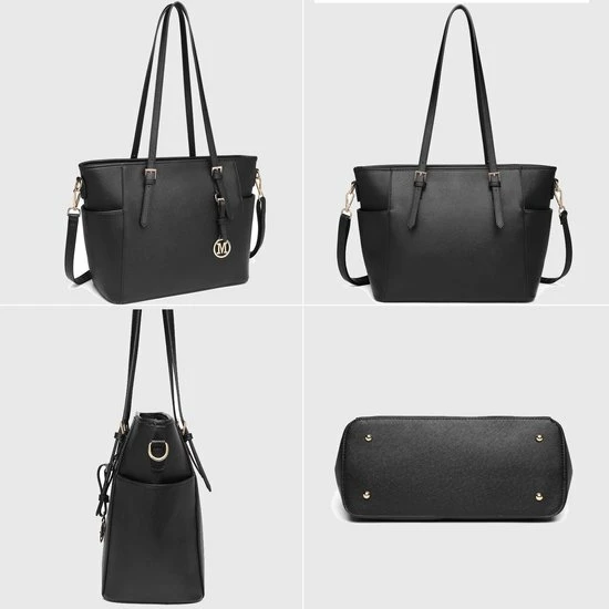 Uitgang π Miss Lulu Dames Schoudertas - Handtas - Laptoptas 13.3" – Zwart (LM1642 BK) π 8 Uitgang π Miss Lulu Dames Schoudertas - Handtas - Laptoptas 13.3" – Zwart (LM1642 BK) π - Afbeelding 8