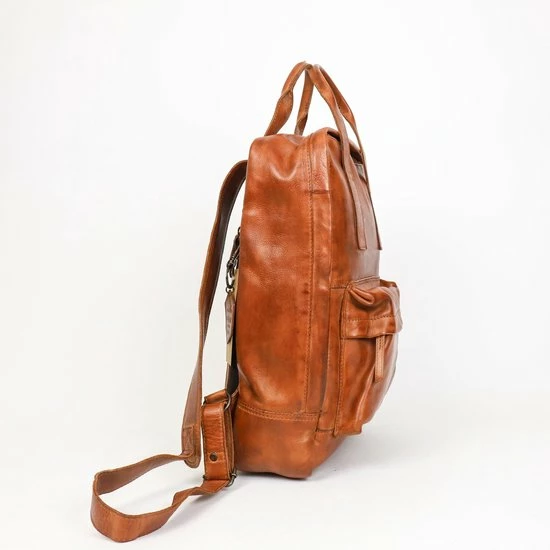 Beste Pirce π― Bear Design Maja Leren Rugzak - Cognac β 2 Beste Pirce π― Bear Design Maja Leren Rugzak - Cognac β - Afbeelding 2