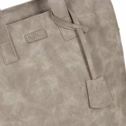 Kopen ❤️ Piace Molto Justified Felina - Big - Lederen - Shopper Tas - Schoudertas - Damestas - Taupe 😍 -tassen-dames Verkoop 550x550 739