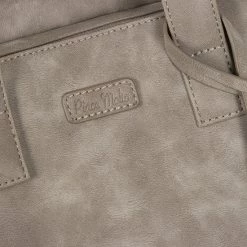 Kopen ❤️ Piace Molto Justified Felina - Big - Lederen - Shopper Tas - Schoudertas - Damestas - Taupe 😍 -tassen-dames Verkoop 550x550 741