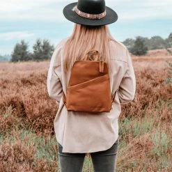 Begroting ❤️ Chesterfield Claire Rugzak Cognac 🤩 -tassen-dames Verkoop 550x550 786