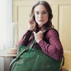 Kopen 👏 Micmacbags Porto Laptoptas 15,6 Inch (38 Cm) - Groen 🥰 -tassen-dames Verkoop 550x550 795