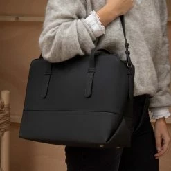 Gloednieuw 𧨠Violet Hamden Essential Bag Dames Shopper Kunststof - Zwart π 29 Gloednieuw 𧨠Violet Hamden Essential Bag Dames Shopper Kunststof - Zwart π -tassen-dames Verkoop 550x550 828