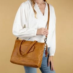 Top 10 😍 Micmacbags Friendship Shopper - Camel 🔔 -tassen-dames Verkoop 550x550 848