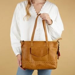Top 10 😍 Micmacbags Friendship Shopper - Camel 🔔 -tassen-dames Verkoop 550x550 849
