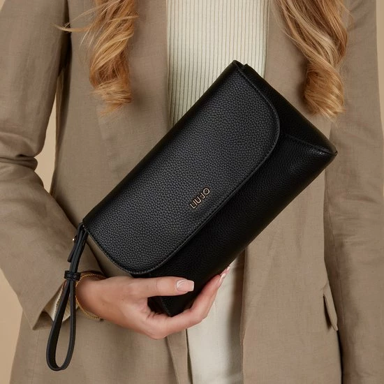 Gloednieuw β¨ Liu Jo Caliwen Small π Handbag Dames Tas - Zwart π 8 Gloednieuw β¨ Liu Jo Caliwen Small π Handbag Dames Tas - Zwart π - Afbeelding 8