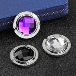 Top 10 👍 AA Commerce RVS Tashanger - 2 Stuks - Tassenhaak / Tashaak / Tassenhanger / Tafelhanger Jashanger - Roze ❤️ -tassen-dames Verkoop 550x550 883