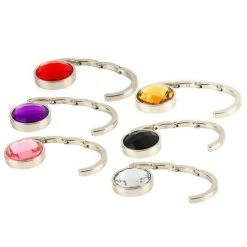 Top 10 👍 AA Commerce RVS Tashanger - 2 Stuks - Tassenhaak / Tashaak / Tassenhanger / Tafelhanger Jashanger - Roze ❤️ -tassen-dames Verkoop 550x550 884