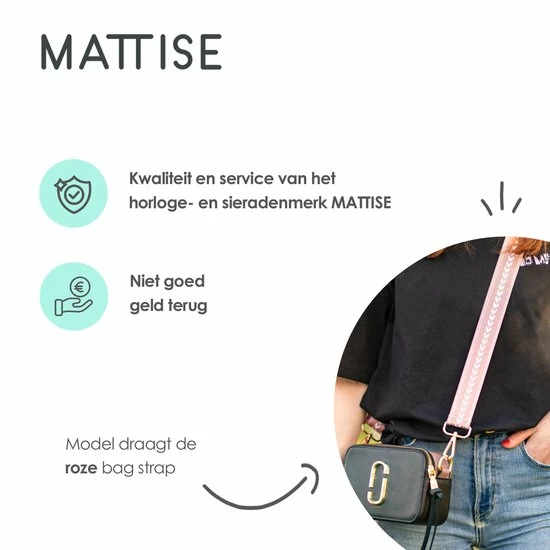 Beste recensies van 𧨠MATTISE Universele Bag Strap — Roze Schouderriem — Verstelbare Schouderband Voor Tas — Roze Tassenriem — Ook Geschikt Voor Camera Tas Of Als Gitaarband — 73 Tot 130 Cm Lang π 5 Beste recensies van 𧨠MATTISE Universele Bag Strap — Roze Schouderriem — Verstelbare Schouderband Voor Tas — Roze Tassenriem — Ook Geschikt Voor Camera Tas Of Als Gitaarband — 73 Tot 130 Cm Lang π - Afbeelding 5