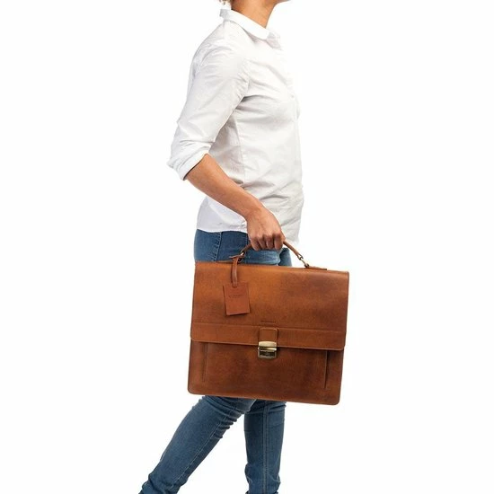 Beste Verkoop π₯ Burkely Vintage Scott Briefcase 2-Comp - Aktetas - Cognac π 6 Beste Verkoop π₯ Burkely Vintage Scott Briefcase 2-Comp - Aktetas - Cognac π - Afbeelding 6