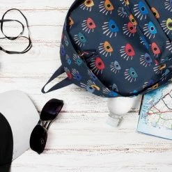 Korting 🤩 BiggDesign Eye On You Rugzak - Rugtas - Sporttas - Schooltas - Waterdicht - 43cm 😍 -tassen-dames Verkoop 550x550 938