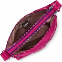 Flash-uitverkoop 😀 Kipling ALVAR Tas - Pink Fuchsia 😀 -tassen-dames Verkoop 550x551 5