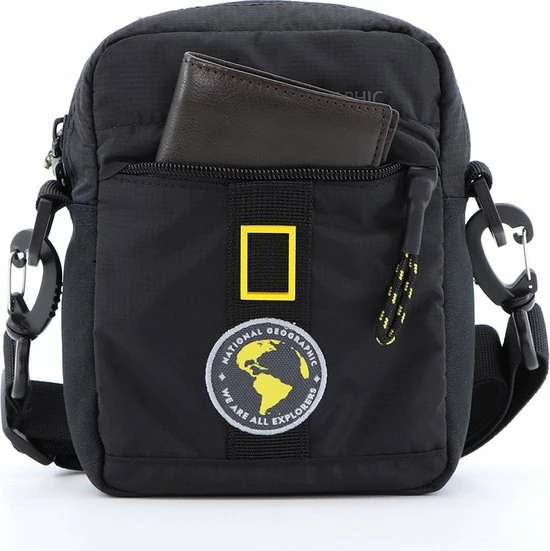 Kopen π National Geographic New Explorer Kleine Schoudertas Zwart β 7 Kopen π National Geographic New Explorer Kleine Schoudertas Zwart β - Afbeelding 7