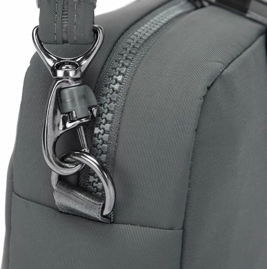 Groothandel π₯ PACSAFE Citysafe CX Square Crossbody ECONYL - Anti Diefstal Schoudertas - 3,2 L - Grijs (Storm) π€© 4 Groothandel π₯ PACSAFE Citysafe CX Square Crossbody ECONYL - Anti Diefstal Schoudertas - 3,2 L - Grijs (Storm) π€© - Afbeelding 4