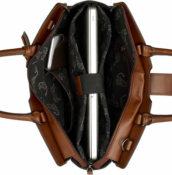 Beste Verkoop β€οΈ Burkely Modest Meghan Dames Werktas 14'' - Cognac π€© 4 Beste Verkoop β€οΈ Burkely Modest Meghan Dames Werktas 14'' - Cognac π€© - Afbeelding 4