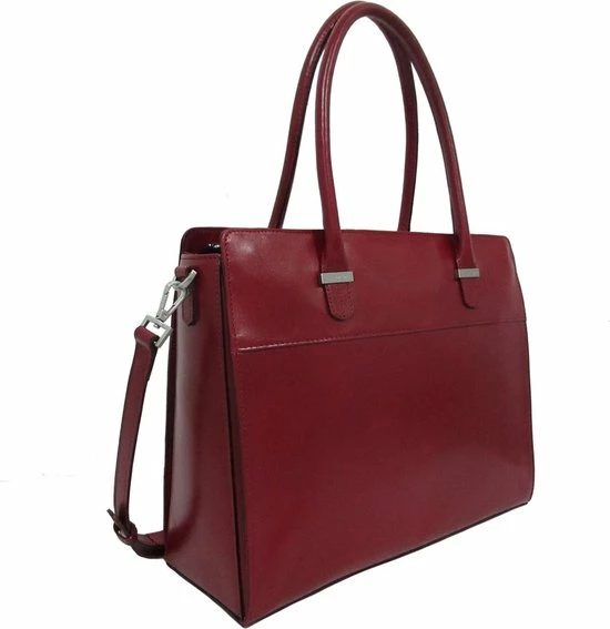 Nieuw ⌛ Claudio Ferrici Laptoptas Classico Leer - Rood ⭐ 10 Nieuw ⌛ Claudio Ferrici Laptoptas Classico Leer - Rood ⭐ - Afbeelding 10