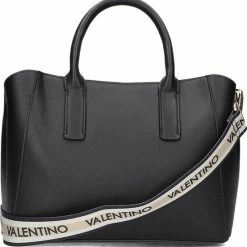 Goedkoopste 💯 Valentino Bags Valentino Medium Schoudertas / Crossbody Tas Dames - Cous - Zwart 🔔 -tassen-dames Verkoop 550x568